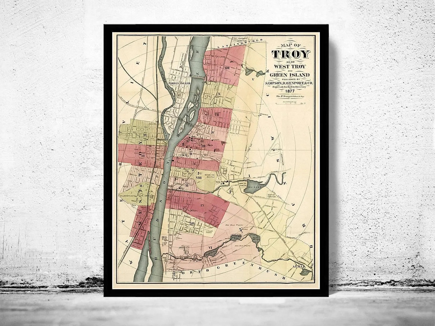 Printable Topo Map Minum To Troy