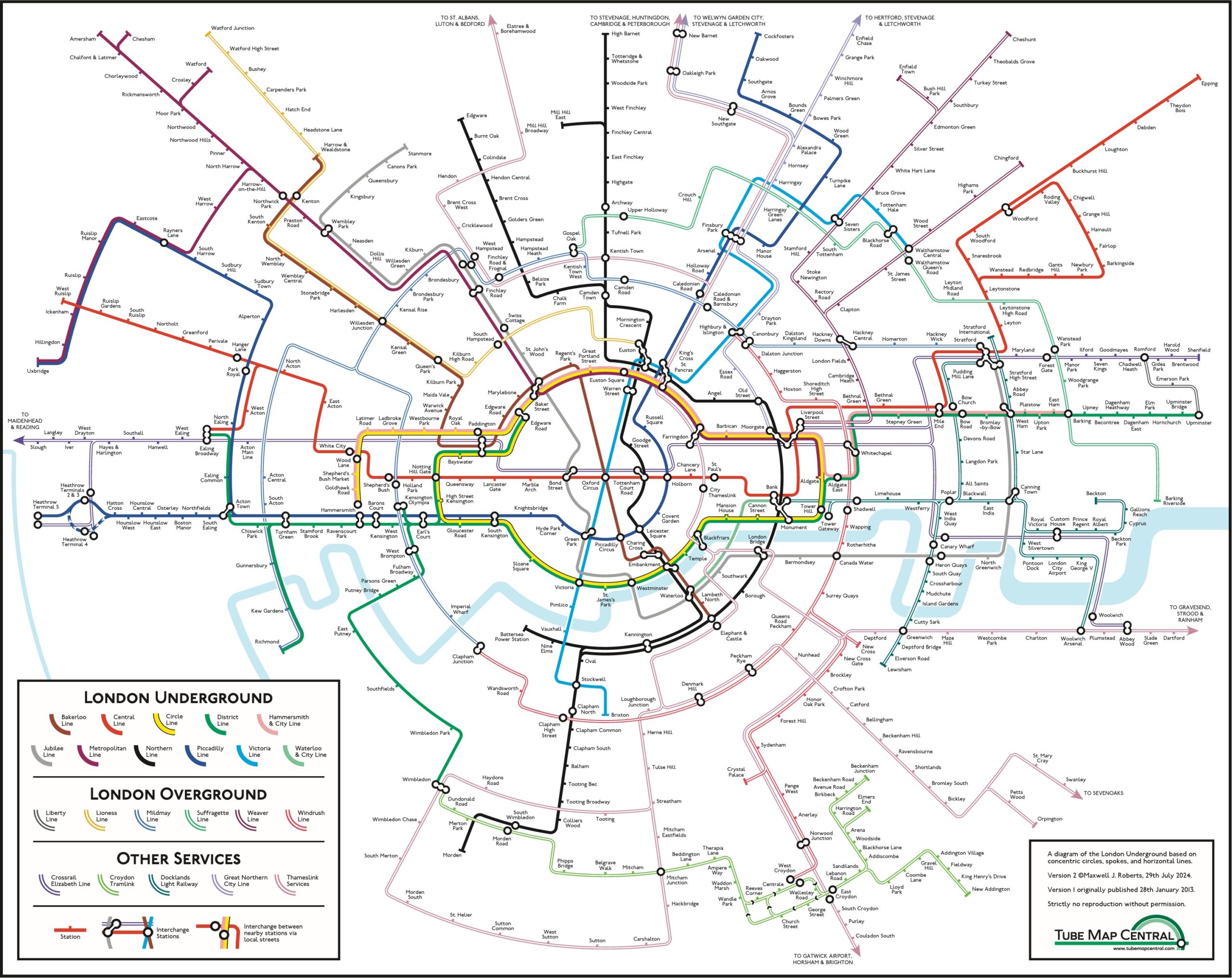 Tube Map Central Home Page