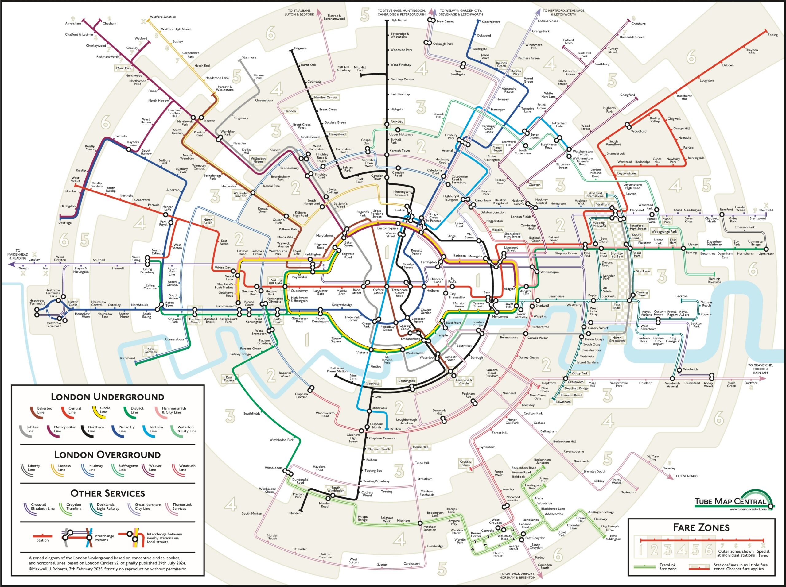 Tube Map Central Home Page