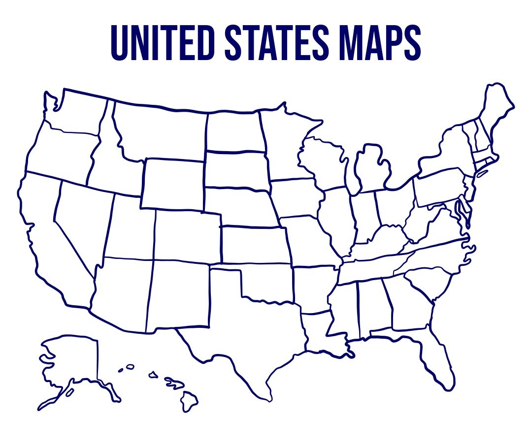United States Map Puzzle Printable Free
