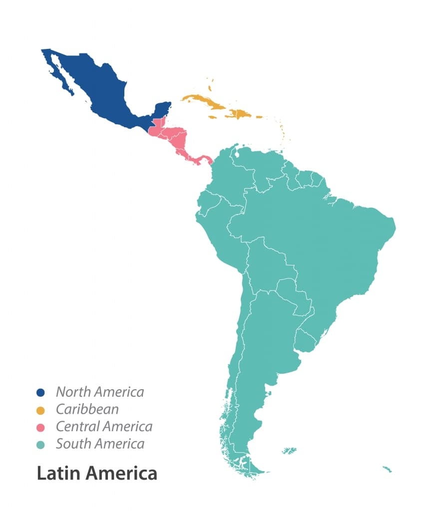 Latin America Map Quiz Printable