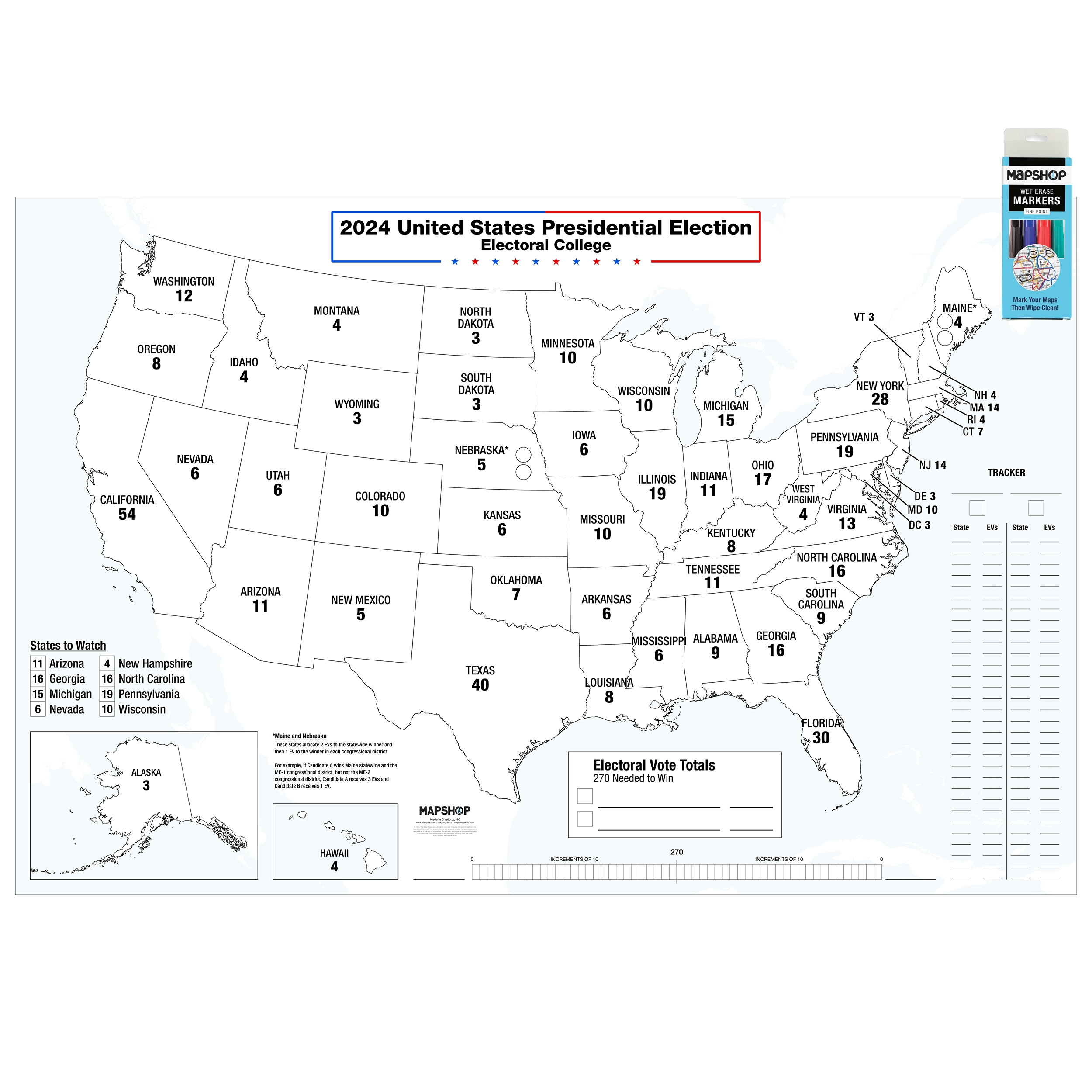 2025 Election Map Printable