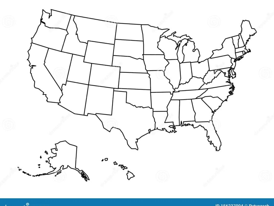 United States Map Black White Stock Illustrations 18 907 United States Map Black White Stock Illustrations Vectors Clipart Dreamstime