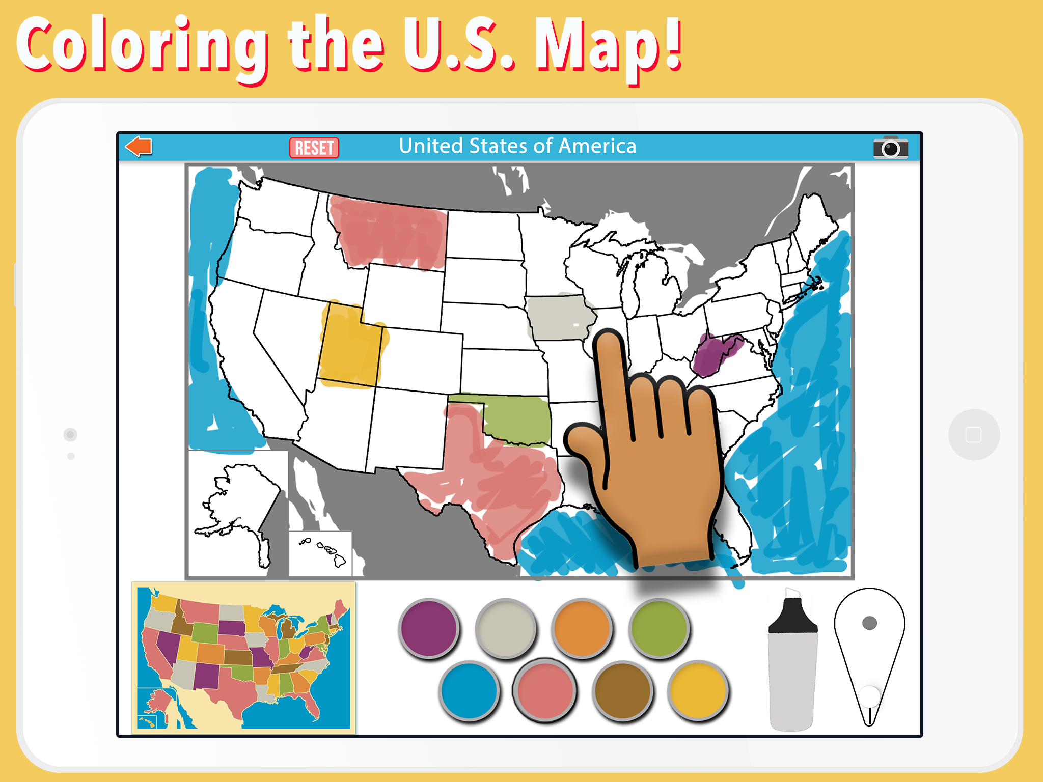 United States Map Puzzle Printable United States Map Puzzle Printable