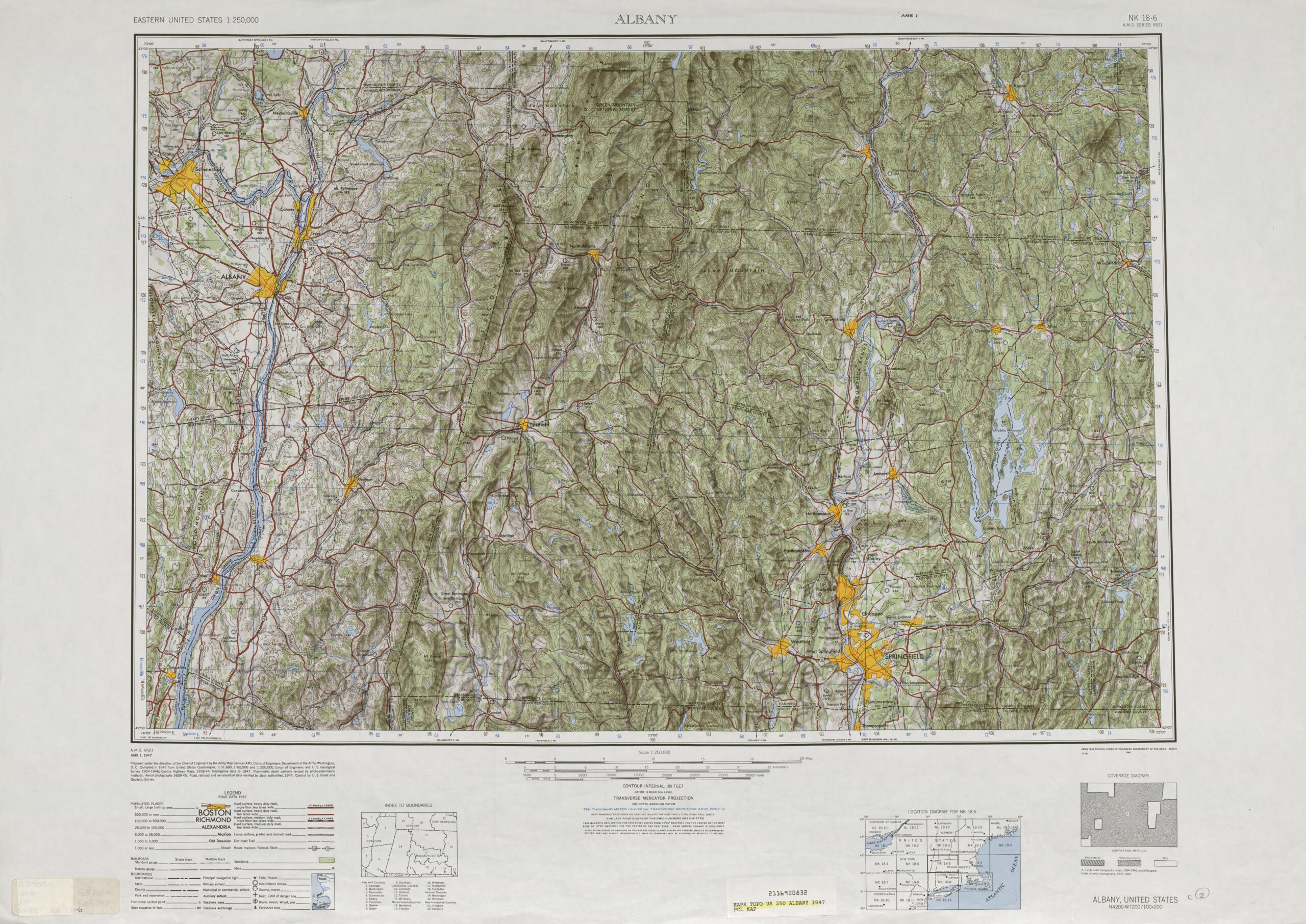 United States Topographic Maps 1 250 000 Perry Casta eda Map Collection UT Library Online