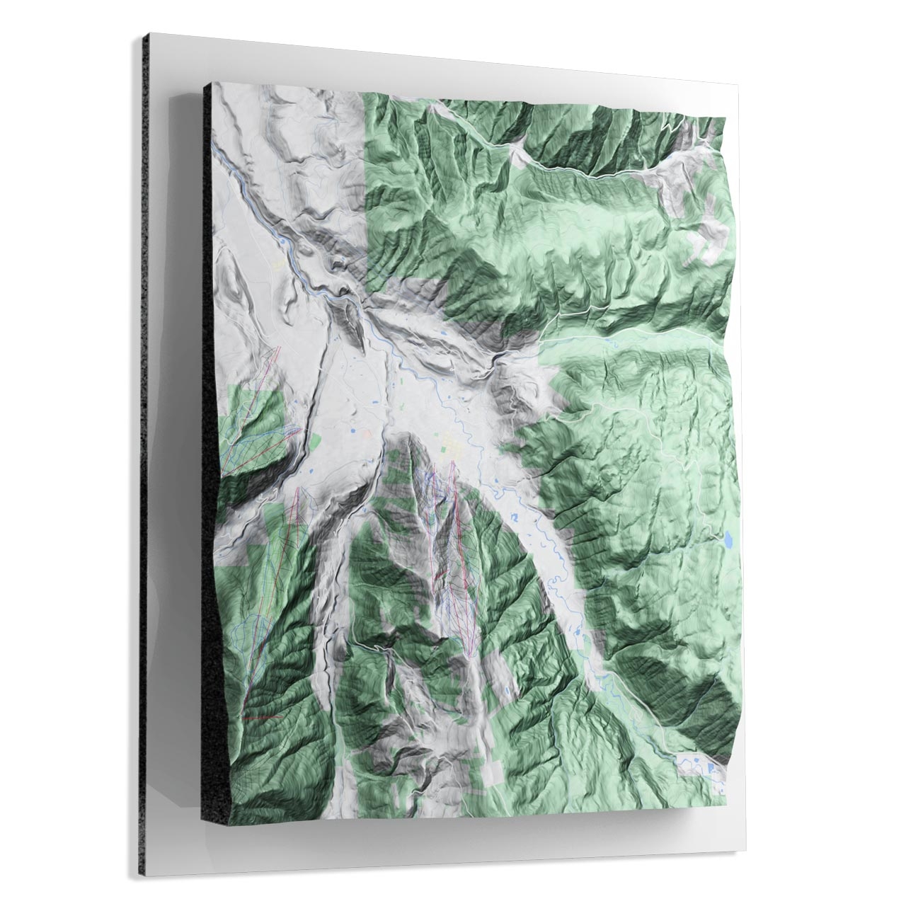 Free Printable Topo Map Eden Vermont