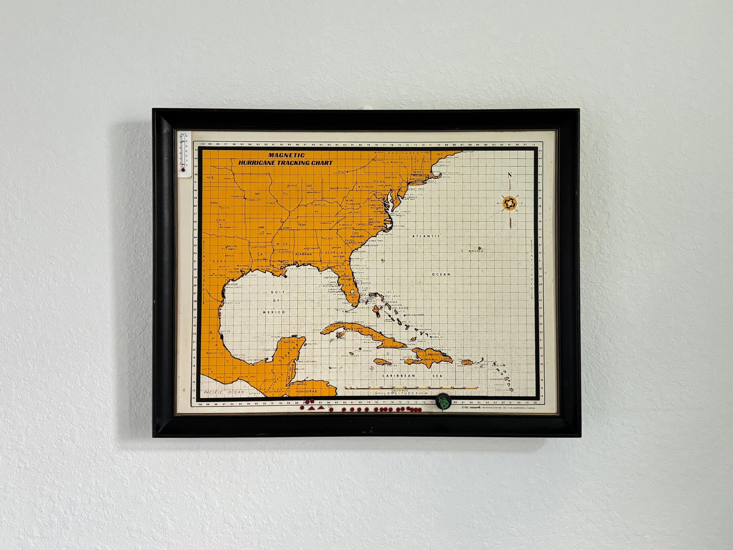 Vintage Hurricane Tracking Map 1967 Magnetic Hurricane Tracking Chart Wall Hanging Map By Merit Manufacturing Etsy Vintage Hurricane Tracking Map 1967 Magnetic Hurricane Tracking Chart Wall Hanging Map By Merit Manufacturing Etsy