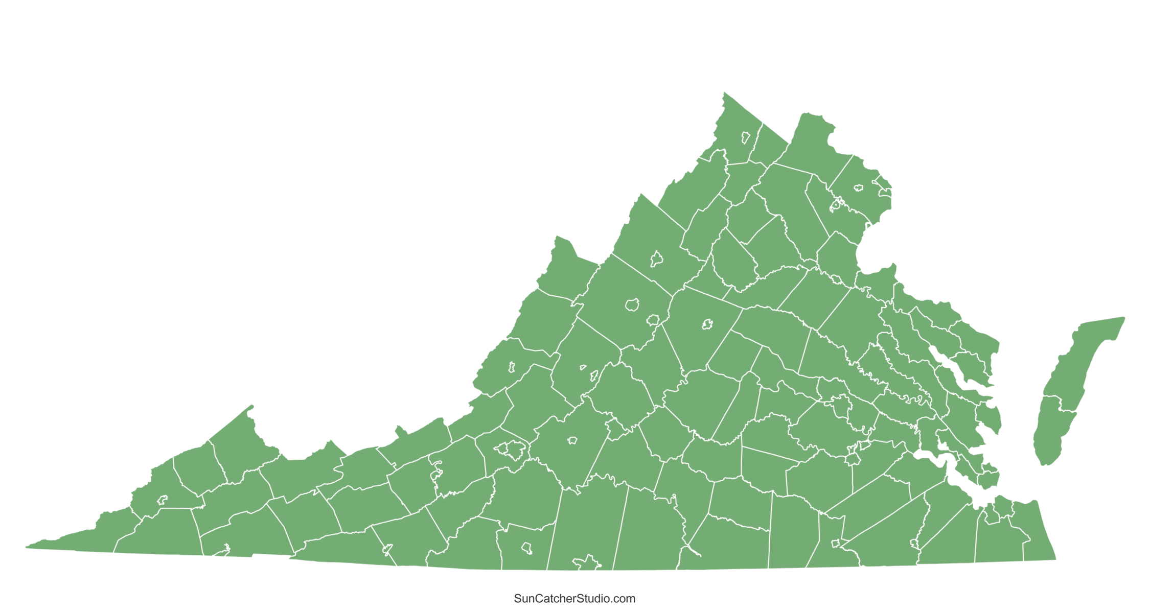 Virginia County Map Printable State Map With County Lines Free Printables Monograms Design Tools Patterns DIY Projects