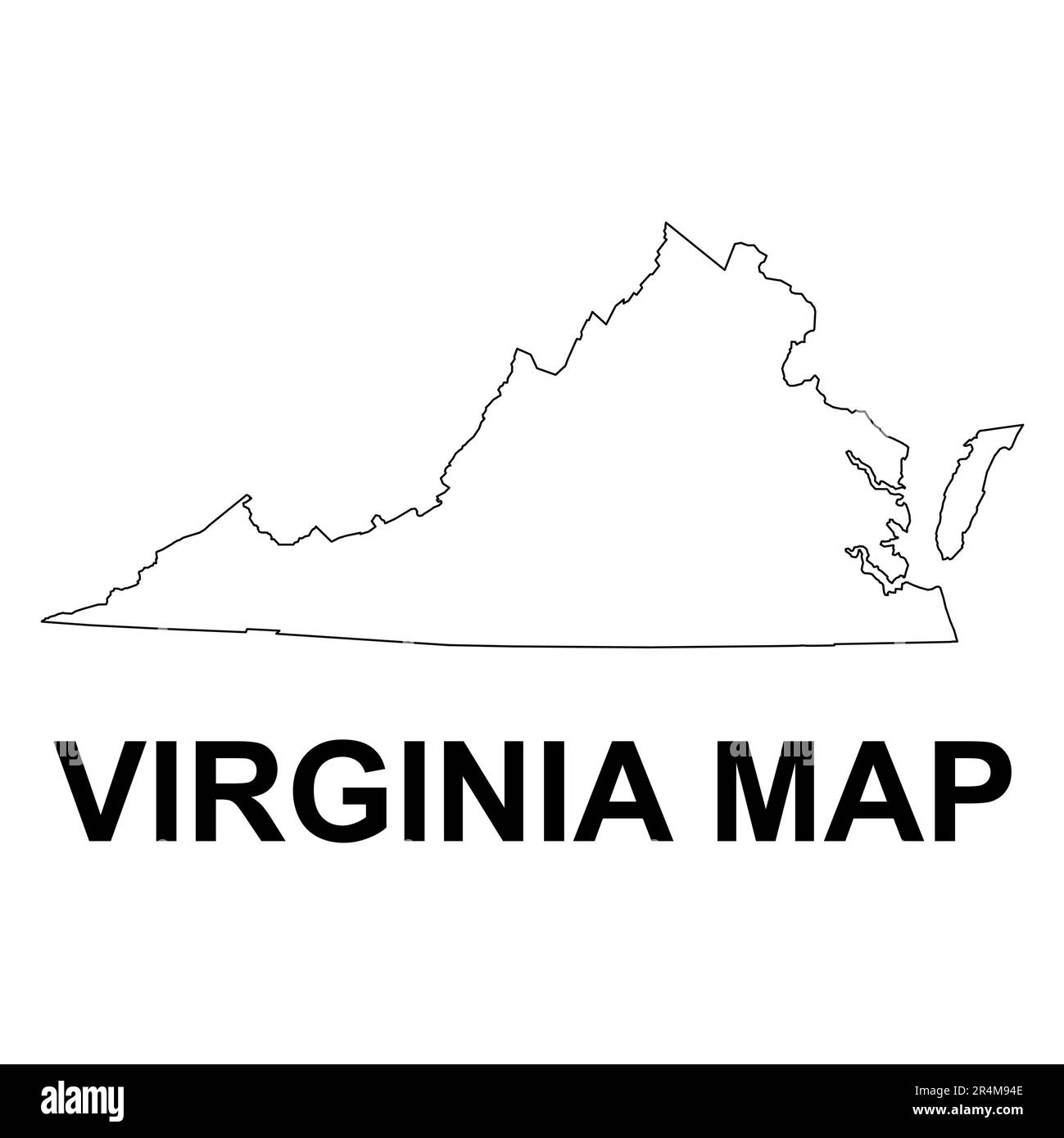 Printable State Of Virginia Map Printable State Of Virginia Map