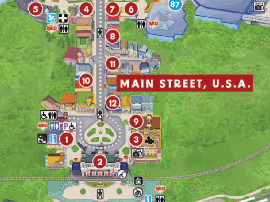 Walt Disney World Maps All Four Parks And Skyliner Navigation