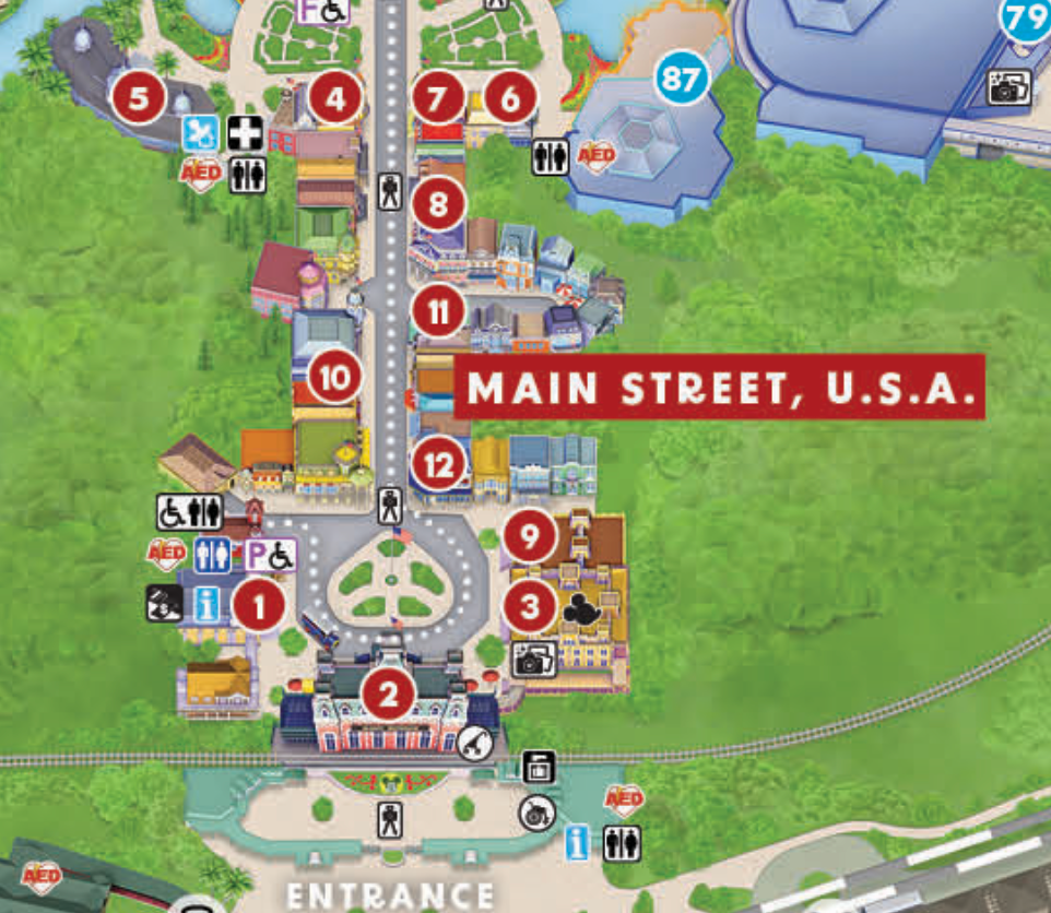 Walt Disney World Maps All Four Parks And Skyliner Navigation