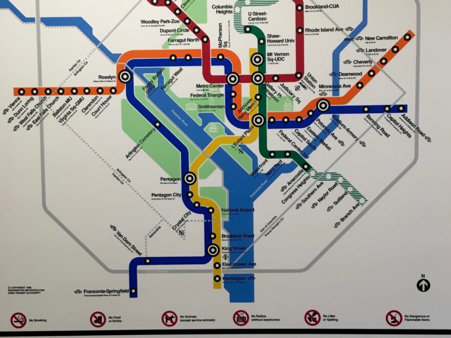 Washington D C Metro Systems Map Steve Harding Design Portfolio