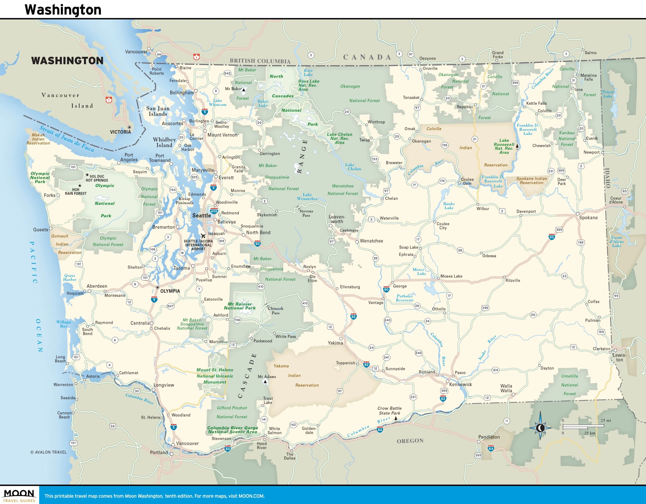 Washington Moon Travel Guides