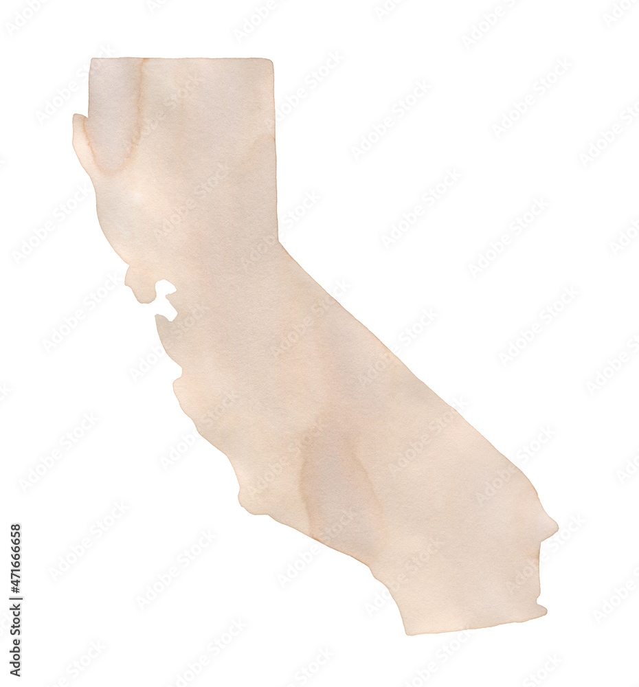 Printable Map Of California Color Printable Map Of California Color