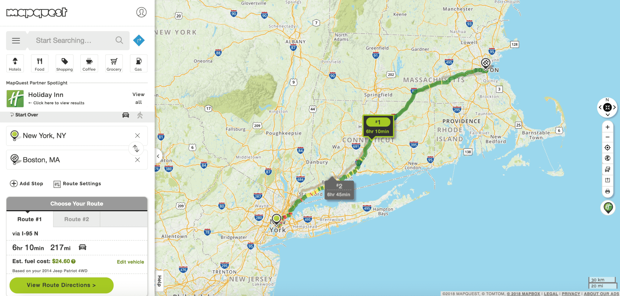 Mapquest Driving Dire Free Printable