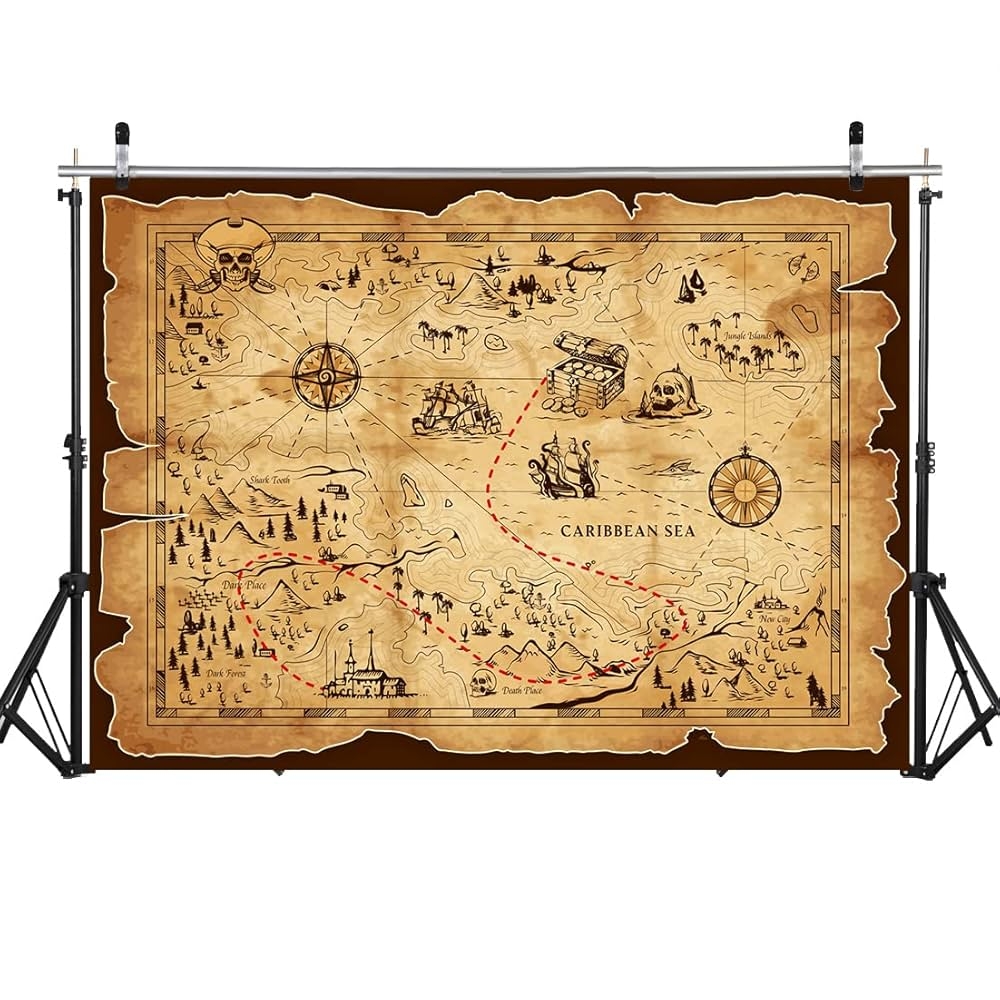 Printable Treasure Map 2 Pages