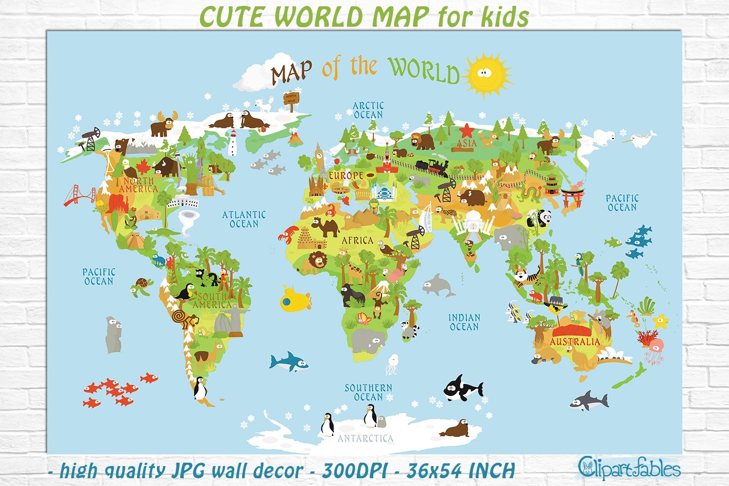 Free Printable Maps For Children