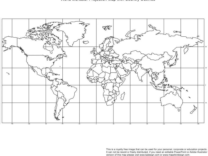 World Projections Blank Printable Clip Art Maps FreeUSandWorldMaps