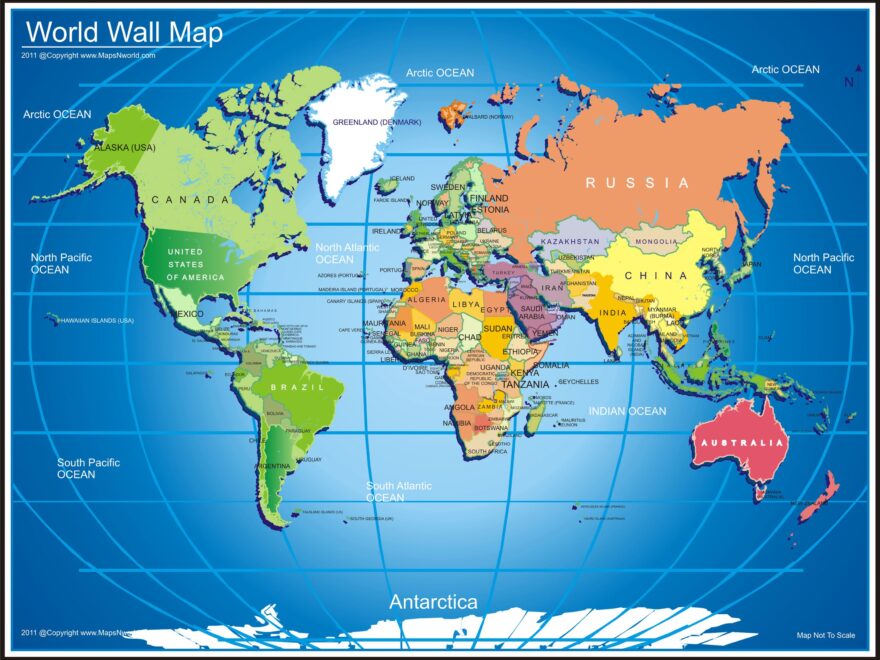 World Wall Map Wall Map